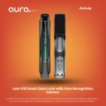 Lezn K12 Smart Door Lock with Face Recognition, Camera & Tuya App Control