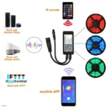 ⁦جهاز التحكم الذكي بشريط الإضاءة SONOFF L2-C – تحكم ذكي وإضاءة مبهجة⁩ - الصورة ⁦3⁩