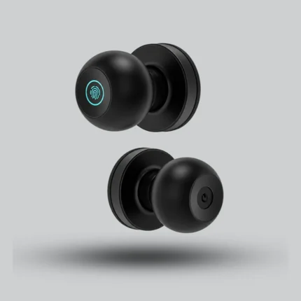 Catchface O2 Smart Knob Lock with Fingerprint, Tuya App & Emergency Key