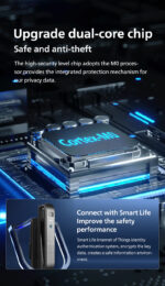 ⁦قفل فيليبس الذكي بالفيديو DDL303-VP-5HWS مع شاشة داخلية 3.5 بوصة وتطبيق Smart Life⁩ - الصورة ⁦6⁩
