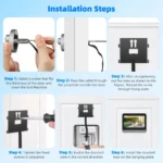 ⁦Tuya Smart Video Door Viewer 4.3 Inch – عين سحرية ذكية بكاميرا 3MP وشاشة 4.3 بوصة⁩ - الصورة ⁦2⁩