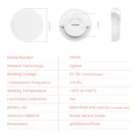 ⁦حساس تسرب المياه الذكي AVATTO Zigbee ZWS16 – مستشعر كشف تسرب الماء مع تنبيهات فورية⁩ - الصورة ⁦5⁩
