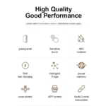 ⁦Tuya Zigbee UK Smart Wall Socket with USB-C PD 70W – مقبس جداري ذكي مع شحن فائق السرعة⁩ - الصورة ⁦3⁩