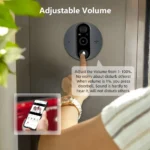 ⁦Tuya Smart Video Door Viewer 4.3 Inch – عين سحرية ذكية بكاميرا 3MP وشاشة 4.3 بوصة⁩ - الصورة ⁦9⁩