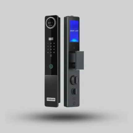SKY Smart Door Lock with Camera, Indoor Screen, 3D Face Recognition & Palm Vein Access