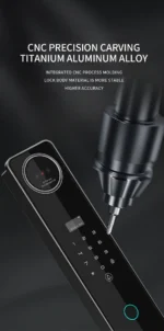 ⁦قفل SKY الذكي بكاميرا وشاشة داخلية وبصمة الوجه 3D وPalm Vein⁩ - الصورة ⁦2⁩