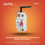 Tuya WiFi Smart Circuit Breaker – Remote Smart Breaker with Overload and Short Circuit Protection
