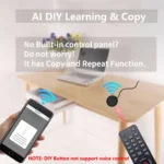 ⁦Tuya WiFi Smart IR + RF433 Universal Remote Control – ريموت ذكي شامل للتحكم في أجهزة IR وRF⁩ - الصورة ⁦6⁩