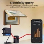 عداد الكهرباء الذكي MIUCDA Zigbee Energy Meter – متوافق مع Tuya - Image 5