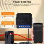 عداد الكهرباء الذكي MIUCDA Zigbee Energy Meter – متوافق مع Tuya - Image 4
