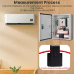 عداد الكهرباء الذكي MIUCDA Zigbee Energy Meter – متوافق مع Tuya - Image 3