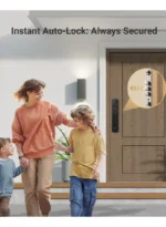 EZVIZ Y3000FVP PLUS Smart Lock: 8-in-1 Security with Face and Palm Recognition and Built-in Camera - Image 3