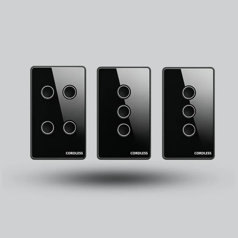 Cordless WiFi Smart Touch Switch 2/3/4 Gang