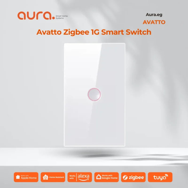 AVATTO Tuya Zigbee Smart Concave Touch Switch 1/2/3/4 Gang – Smart Light Switch