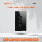 CL-03G- 3-Gang Smart WiFi Touch Switch (Tuya Compatible)