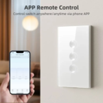 AVATTO Tuya Zigbee Smart Concave Touch Switch 1/2/3/4 Gang – Smart Light Switch