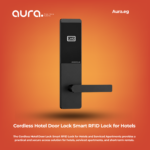 Cordless Hotel Door Lock Smart RFID Lock for Hotels and Serviced Apartments