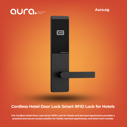 Cordless Hotel Door Lock Smart RFID Lock for Hotels and Serviced Apartments