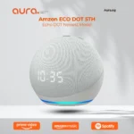 ECHO DOT 5TH with Clock