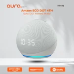 ECHO DOT 4TH with Clock
