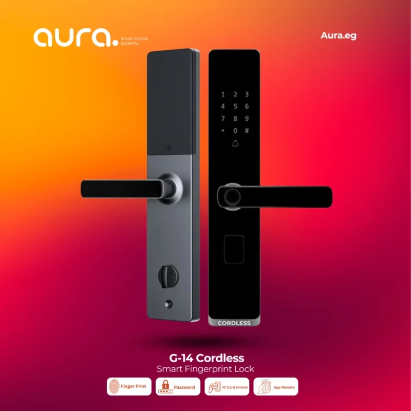 G-14 Smart Lock: 5-in-1 Keyless Entry with Tuya App
