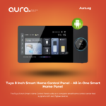 Tuya 8 Inch Smart Home Control Panel – All-in-One Smart Home Panel with Audio System for WiFi and Zigbee Devices