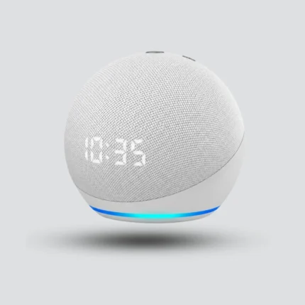 ECHO DOT 5TH with Clock