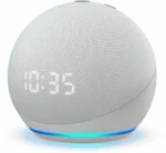 ⁦سماعة Amazon Echo Dot (الجيل الرابع) الجديدة كلياً مع ساعة وAlexa⁩ - الصورة ⁦2⁩