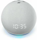 ⁦سماعة Amazon Echo Dot (الجيل الرابع) الجديدة كلياً مع ساعة وAlexa⁩ - الصورة ⁦5⁩