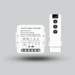 Cordless WiFi RF433 Smart Curtain Switch – Mobile Control with Alexa & Google Support