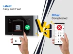 SIB Smart Video Doorbell 7 Inch WiFi Tuya with Card, Mobile & NFC - Image 3