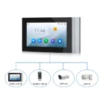 SIB Smart Video Doorbell 7 Inch WiFi Tuya with Card, Mobile & NFC - Image 5