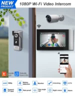SIB Smart Video Doorbell 7 Inch WiFi Tuya with Card, Mobile & NFC - Image 12