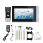 SIB Smart Video Doorbell 7 Inch WiFi Tuya with Card, Mobile & NFC - Image 6