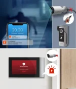 SIB Smart Video Doorbell 7 Inch WiFi Tuya with Card, Mobile & NFC - Image 11