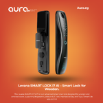Levana SMART LOCK i7 Ai – Smart Lock for Wooden and Armored Doors with Fingerprint and Tuya App