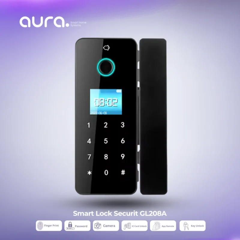أقفال تويا الذكية واي فاي GL208A للأبواب السيكوريت