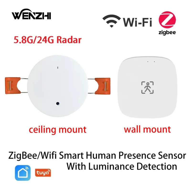 Ceiling-mounted Wi-Fi occultation sensor