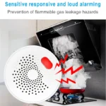 Tuya Zigbee Smart Gas Leak Detector – Smart Home Gas Leakage Alarm - Image 4