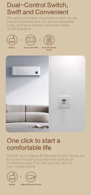 موزع Zemismart M6 Matter Zigbee Hub للمنزل الذكي 2 موزع Zemismart M6 Matter Zigbee Hub للمنزل الذكي