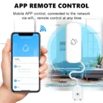 ⁦مستشعر تسرب مياه ذكي WiFi – إنذار فيضان وتسرب مع مراقبة عن بُعد⁩ - الصورة ⁦5⁩