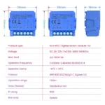 ⁦AVATTO Tuya ZigBee مفتاح دراي كونتاكت ذكي 240V⁩ - الصورة ⁦7⁩