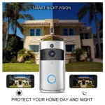 V5 WiFi Ring Door Bell M3SE – Smart Wireless Video Doorbell with 720P Camera and Two-Way Audio - Image 7