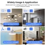⁦AVATTO Tuya ZigBee مفتاح دراي كونتاكت ذكي 240V⁩ - الصورة ⁦6⁩