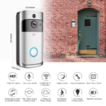 V5 WiFi Ring Door Bell M3SE – Smart Wireless Video Doorbell with 720P Camera and Two-Way Audio - Image 4