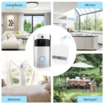 V5 WiFi Ring Door Bell M3SE – Smart Wireless Video Doorbell with 720P Camera and Two-Way Audio - Image 5