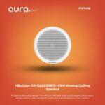Hikvision DS-QAE0206G1-V 6W Analog Ceiling Speaker
