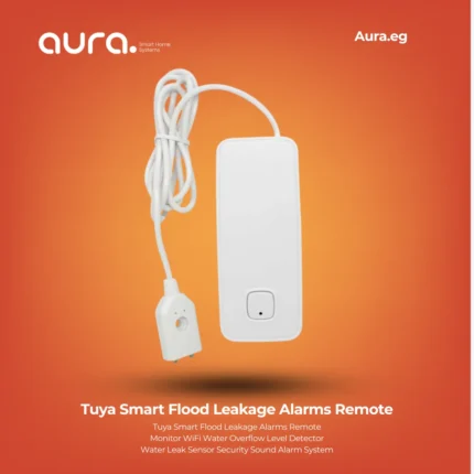 Tuya Smart WiFi Water Leak Sensor – Flood & Overflow Level Detector with 80dB Alarm
