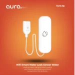 Wifi Smart Water Leak Sensor Water Overflow Level Detector