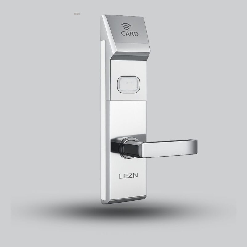 قفل باب فندقي ذكي Lezn M-RF SILVER
